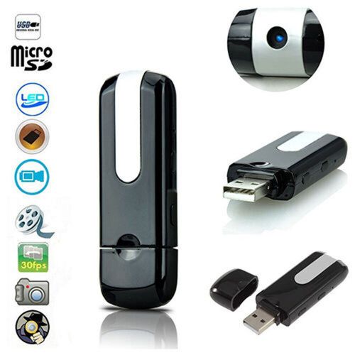    USB STICK Spy Camera Mini Hidden USB Flash Drive Motion Detection Spy Cam HD Video Recorder Camera OEM mini-U8