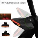 OEM   ,   Stop  LED & LASER - Wireless MTB Bike Bicycle Taillight Turn Signal Light Indicator Remote Control