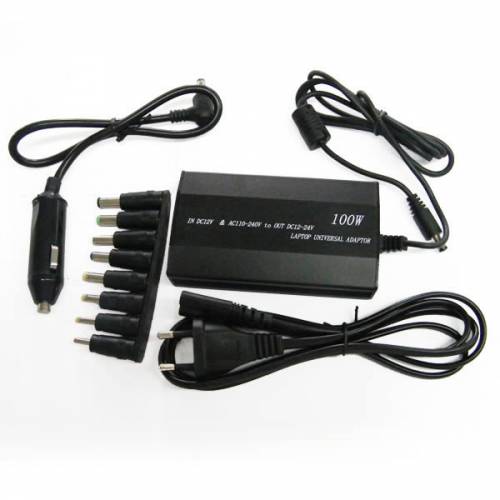  UNIVERSAL  3in1  LAPTOP/NOTEBOOK/NETBOOK AC/DC POWER ADAPTER DC 15-24V 100W   