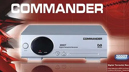 ΨΗΦΙΑΚΟΣ ΔΕΚΤΗΣ MPEG2 COMMANDER 2000T - ΣΥΜΒΑΤΟΣ ΓΙΑ ΚΙΝΟ ΚΑΙ ΣΧΟΛΕΙΑ