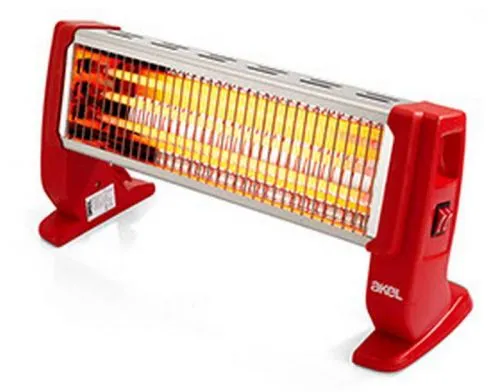 Νέο Ισχυρό μίνι θερμαντικό Quartz 1500W AKEL AS1000