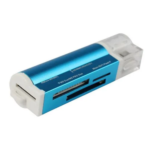 All in 1 Back to School USB Memory Card Reader Adapter for Micro SD SDHC TF M2 - Αναγνώστης καρτών μνήμης σε USB