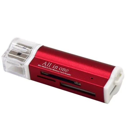 All in 1 Back to School USB Memory Card Reader Adapter for Micro SD SDHC TF M2 - Αναγνώστης καρτών μνήμης σε USB