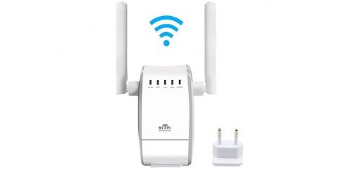   Wi-Fi router Booster     802.11 WiFi 300Mbps  2       - Andowl wifi Router Repeater Ref:U5