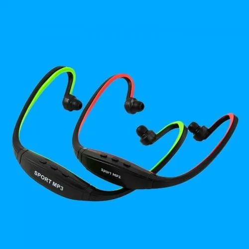 Sports MP3 Player Headset Ράδιο - MP3 Player με κάρτα sd - ασύρματα ακουστικά για αθλητικούς και δραστήριους