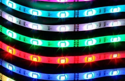ΤΑΙΝΙΑ LED RGB LED STRIP + CONTROLLER + POWER SUPPLY