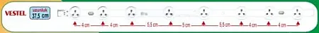 VESTEL, HITACHI LEDTV LED BAR 34538
