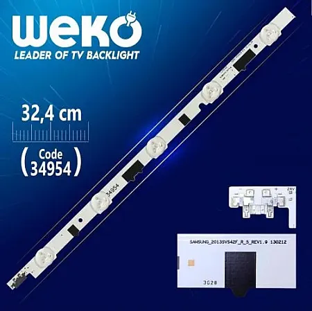 SAMSUNG LEDBAR D2GE-400SCB-R3 2013SVS40F R5 RIGHT