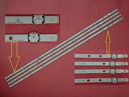 SET LG LED BAR 43