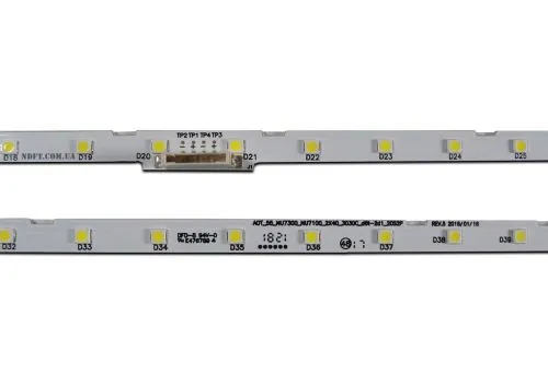 SAMSUNG AOT_55_NU7300 LEDBAR SET 2 PCS
