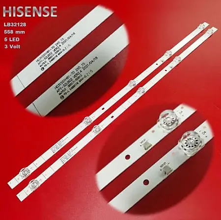 HISENSE HZ32E35A SET 2PCS LED BAR LB32128