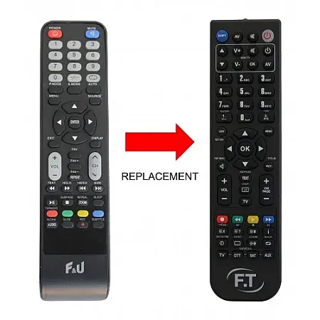 F&U REPLACEMENT REMOTE CONTROLLER 11200