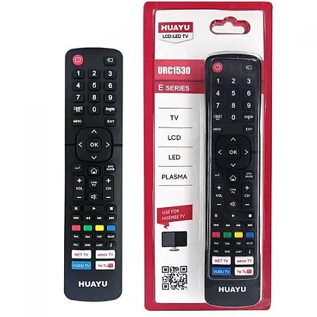 HISENSE URC1530 LED TV REMOTE CONTROL 19278