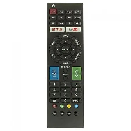 SHARP RM-L1346 LED TV NETFLIX YOUTUBE REMOTE CONTROL 16861