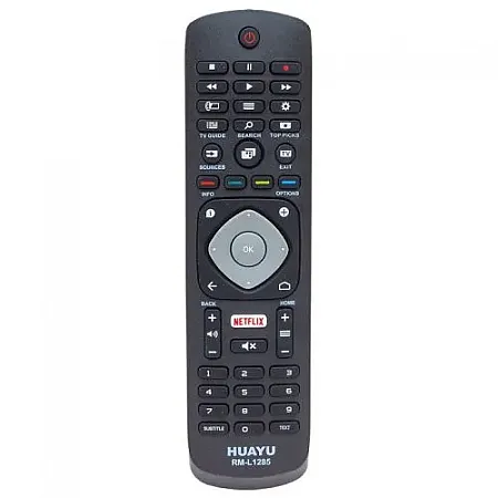 PHILIPS RM-L1285 NETFLIX LED TV REMOTE CONTROL 19145