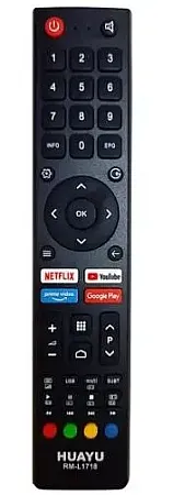 CHANGHONG RM-L1718 NETFLIX Google Play Remote Control 20284