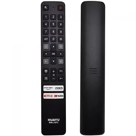 TCL RM-L1673 NETFLIX YOUTUBE Prime Video ZEE5 Remote Control 11434