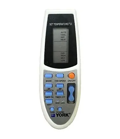 YORK R92-BGE ORIGINAL AIR CONDITIONER REMOTE CONTROL 919291