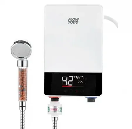 Ταχυθερμαντήρας Νερού 7000W Flow 7000 + Ionic Power Shower Set