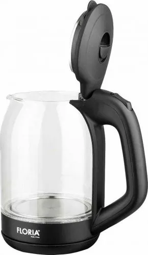 FLORIA ZLN3505 GLASS KETTLE ΓΥΑΛΙΝΟΣ ΒΡΑΣΤΗΡΑΣ