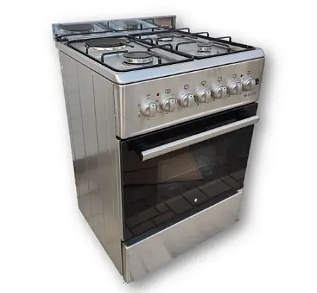 ΚΟΥΖΙΝΑ ΥΓΡΑΕΡΙΟΥ ΚΑΙ ΡΕΥΜΑΤΟΣ 3ΙΝ1 LUXEVA F6B31E5 IN 3+1 TURBO INOX OVEN