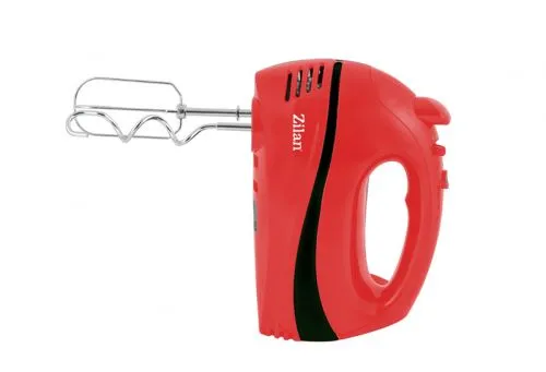 Mixer Χειρός με 4 Εξαρτήματα και 5 Ταχύτητες ZILAN ZLN8402