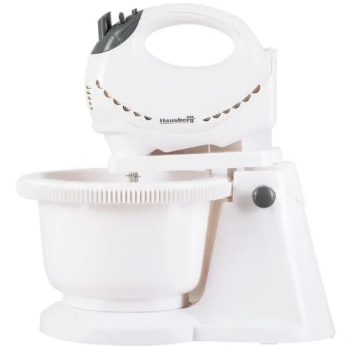Μίξερ με Περιστρεφόμενο Μπολ 300W HAUSBERG HB-3519AB