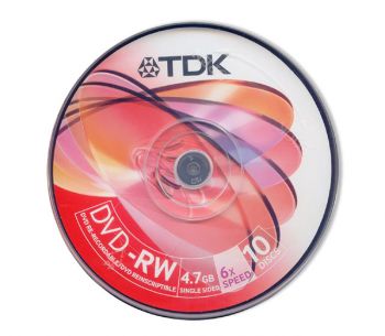  DVD-RW 6X Speed X10