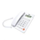 Επιτραπέζιο Ενσύρματο Σταθερό Τηλέφωνο με Αναγνώριση Κλήσης Telco TM-PA117 White