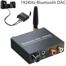 OEM DAC192 Audio Converter Bluetooth  Digital Optical Coaxial Toslink to Analog RCA NEW - Μετατροπέας ήχου Bluetooth DAC Ψηφιακό οπτικό ομοαξονικό Toslink σε αναλογικό RCA και Stereo Jack με Ρύθμιση έντασης