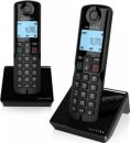 Διπλό Ασύρματο Τηλέφωνο Alcatel S250 Duo με Δυνατότητα Αποκλεισμού Κλήσεων, Αναμονή και μεταφορά κλήσεων, Ενδοεπικοινωνία και τηλεδιάσκεψη μεταξύ Ακουστικών και Εξωτερικής γραμμής