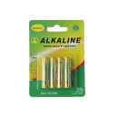 Mini Mini Alkaline Batteries AAA 1.5V FORMER LR03 in cards 4 pieces
