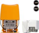 Televes Mast Amplifier + PSU 12V UHF/VHF/SAT ΠΛΗΡΕΣ SET ΕΝΙΣΧΥΤΗ ΕΠΙΓΕΙΑΣ ΚΑΙ ΔΟΡΥΦΟΡΙΚΗΣ ΚΕΡΑΙΑΣ 2in1 με Φίλτρο 4G-5G LTE