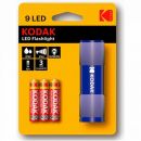 Αδιάβροχος IP62 Kodak Φακός LED με Μέγιστη Φωτεινότητα 46lm 9 Flashlight Μπλε