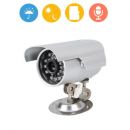 Αδιάβροχη Αυτόνομη κάμερα με ενσωματωμένο καταγραφικό DVR Micro SD Εξωτερικού και Εσωτερικού χώρου Reliable TF Card Slot CCTV DVR Infrared Dome Night Vision Home Security Camera