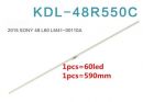 SONY KDL-48R550C LED BAR WHITE