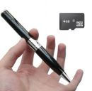 OEM Κατασκοπικός Καταγραφικός Στυλός HD 4GB Silver HD Spy Pen Camera DVR Audio Video Recorder Camcorder Mini 1280*960