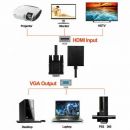 OEM   VGA  HDMI       - VGA To HDMI Output 1080P HD Audio TV AV HDTV Video Cable Converter Adapter Q0K4 VGA To HDMI Output 1080P HD Audio TV AV HDTV Video Cable Converter Adapter