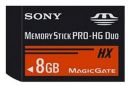 ΚΑΡΤΑ ΜΝΗΜΗΣ MEMORY STICK Pro HG Duo HX Sony 8Gb PN:MSHX8B (2), MSHX8G (1)