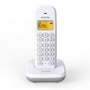 Ασύρματο τηλέφωνο Alcatel με αναγνώριση κλήσης Λευκό με Γκρι Dect E195