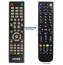 SILVER LED TV REPLACEMENT REMOTE CONTROL
