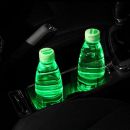     7cm  3 Colors Car Auto Anti-Slip Mat Waterproof Solar LED Light Cup Holder Mat Bottle