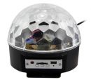 Φωτορυθμική Μπάλα Ντίσκο με ακτίνες LED Disco Party με MP3 PLAYER και τηλεχειριστήριο