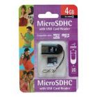  Micro SD Integral 4Gb-USB Reader