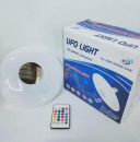 Οικονομική LED E27 Λάμπα 24W (2160 Lumens) με Bluetooth για Αναπαραγωγή Μουσικής και Τηλεχειριστήριο UFO Light UL-D0612RGB-24W