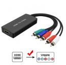 Μετατροπέας HDMI to YPbPr RGB Component Video Audio Converter HD 1080P AV Adapter 5RCA USB