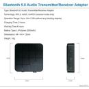 2in1 Bluetooth 5.0 Transmitter Receiver For TV Car Wireless Stereo Adapt .DECO (      Bluetooth)